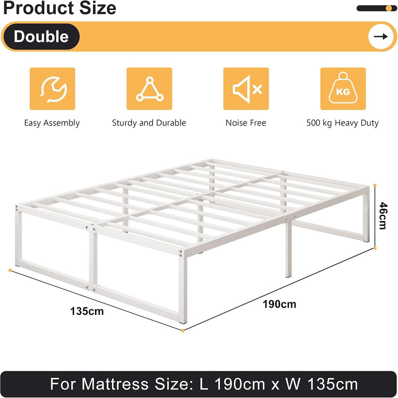 Bed Frame Easy Assembly Noise Free