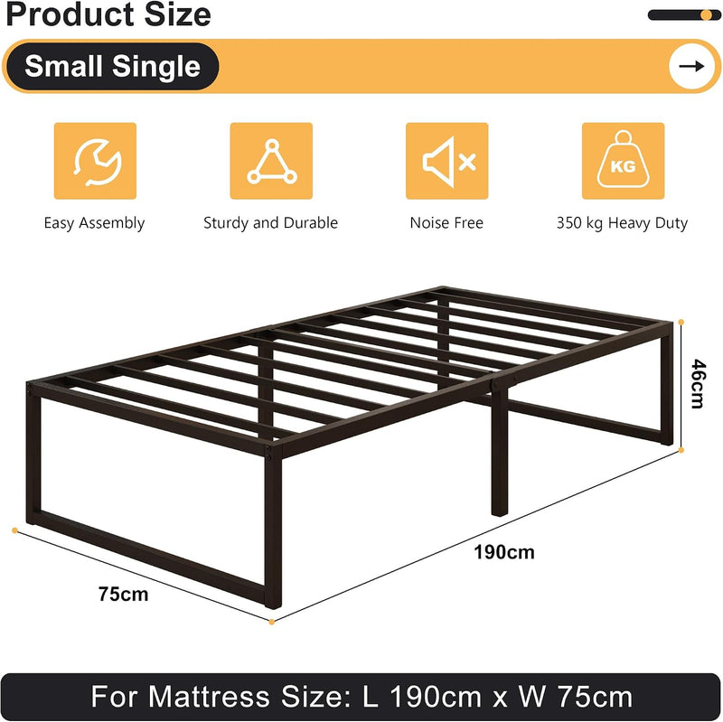 Bed Frame Easy Assembly Noise Free Blake