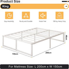 Bed Frame Easy Assembly Noise Free
