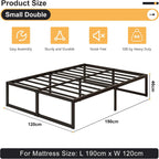 Bed Frame Easy Assembly Noise Free