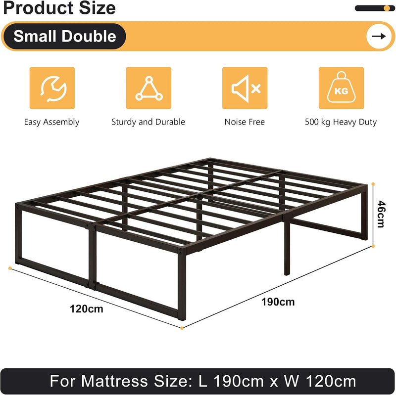 Bed Frame Easy Assembly Noise Free