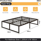 Bed Frame Easy Assembly Noise Free