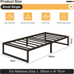 Bed Frame Easy Assembly Noise Free 30CM High