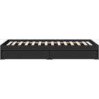 Bed Frame Engineered Wood Material Wooden Storage