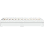 Bed Frame Engineered Wood Material Wooden Storage