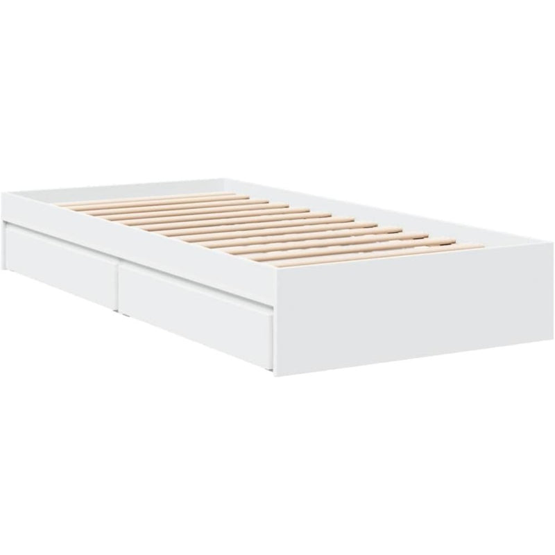 Bed Frame Engineered Wood Material Wooden Storage
