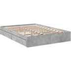 Bed Frame Engineered Wood Material Wooden Storage