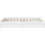Bed Frame Engineered Wood Material Wooden Storage