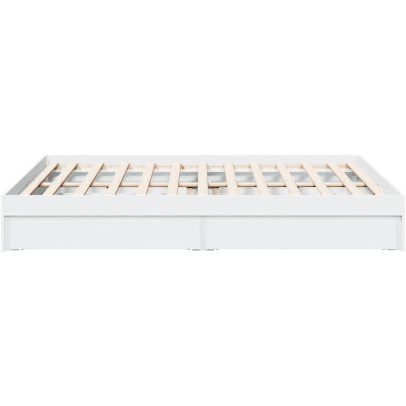 Bed Frame Engineered Wood Material Wooden Storage