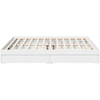 Bed Frame Engineered Wood Material Wooden Storage