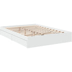 Bed Frame Engineered Wood Material Wooden Storage