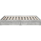 Bed Frame Engineered Wood Material Wooden Storage