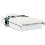 Bed Frame Engineered Wood Material Wooden Storage