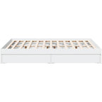 Bed Frame Engineered Wood Material Wooden Storage