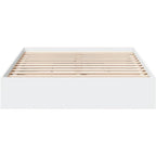 Bed Frame Engineered Wood Material Wooden Storage