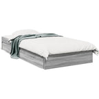 Bed Frame Engineered Wood Material Wooden Storage