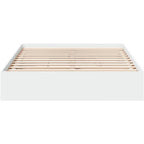 Bed Frame Engineered Wood Material Wooden Storage