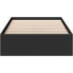 Bed Frame Engineered Wood Material Wooden Storage