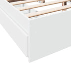 Bed Frame Engineered Wood Material Wooden Storage