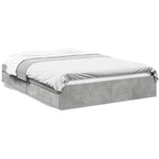 Bed Frame Engineered Wood Material Wooden Storage