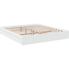 Bed Frame Engineered Wood Material Wooden Storage