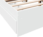 Bed Frame Engineered Wood Material Wooden Storage