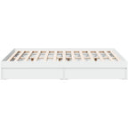 Bed Frame Engineered Wood Material Wooden Storage