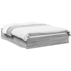 Bed Frame Engineered Wood Material Wooden Storage