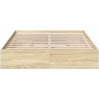 Bed Frame Engineered Wood Material Wooden Storage