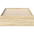 Bed Frame Engineered Wood Material Wooden Storage
