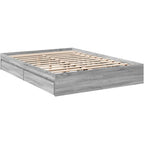 Bed Frame Engineered Wood Material Wooden Storage