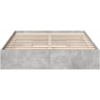 Bed Frame Engineered Wood Material Wooden Storage