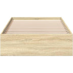 Bed Frame Engineered Wood Material Wooden Storage