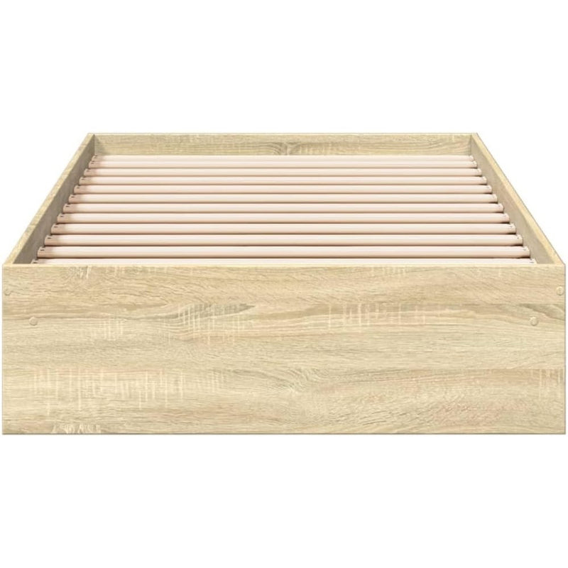 Bed Frame Engineered Wood Material Wooden Storage