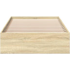 Bed Frame Engineered Wood Material Wooden Storage
