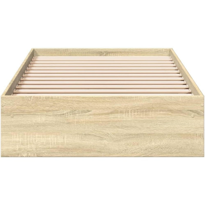 Bed Frame Engineered Wood Material Wooden Storage