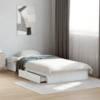 Bed Frame Engineered Wood Material Wooden Storage