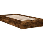 Bed Frame Engineered Wood Material Wooden Storage