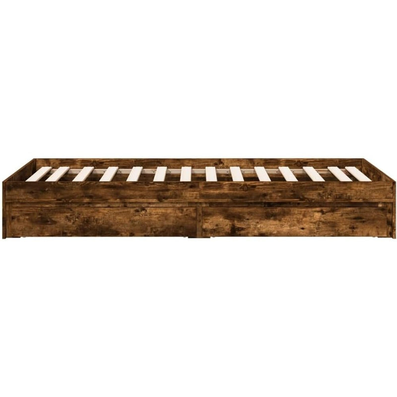 Bed Frame Engineered Wood Material Wooden Storage