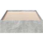 Bed Frame Engineered Wood Material Wooden Storage
