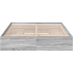 Bed Frame Engineered Wood Material Wooden Storage