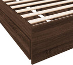 Bed Frame Engineered Wood Material Wooden Storage