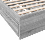 Bed Frame Engineered Wood Material Wooden Storage