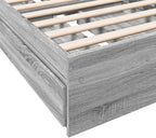 Bed Frame Engineered Wood Material Wooden Storage