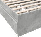 Bed Frame Engineered Wood Material Wooden Storage