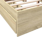 Bed Frame Engineered Wood Material Wooden Storage