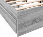 Bed Frame Engineered Wood Material Wooden Storage