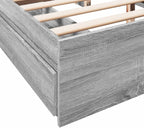 Bed Frame Engineered Wood Material Wooden Storage