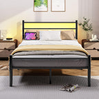 Bed Frame Guest Youth with Slatted for Bedroom