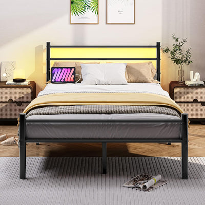 Bed Frame Guest Youth with Slatted for Bedroom